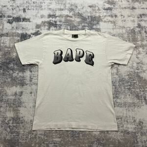 Authentic Bape 2000's ASNKA Fade Logo Tee M
